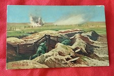 M289  RARA Cartolina militare GRANDE GUERRA G. Gheduzzi "Annunzio di un assalto"