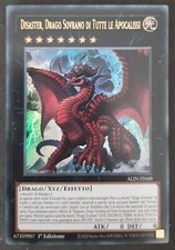 DISASTER DRAGO SOVRANO DI TUTTE LE APOCALISSI Ultra Italiano ALIN-IT049 YUGIOH