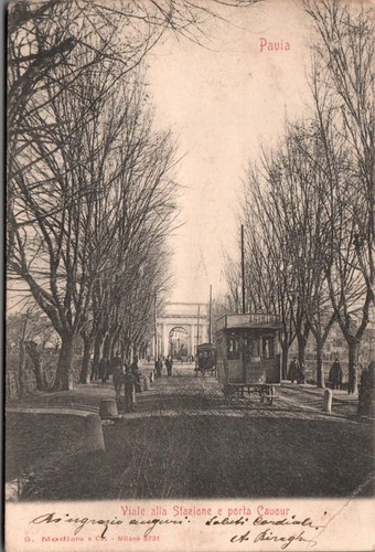 Pavia viale stazione porta - e,