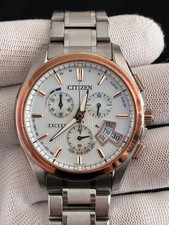 Orologio Citizen Exceed Cronografo H610 T017118 Cassa Acciaio Titanio