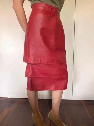Gianni versace jupe - versace, cuir