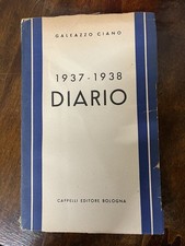 1948 * Galeazzo Ciano * 1937-1938. Diario * Fascismo * Mussolini