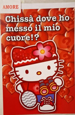 Hello Kitty biglietto d'amore