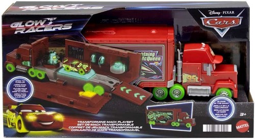 Mattel cars glow racers - cars,