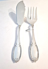 2 posate servire pesce in argento 800 modello Impero NUOVO art  6287