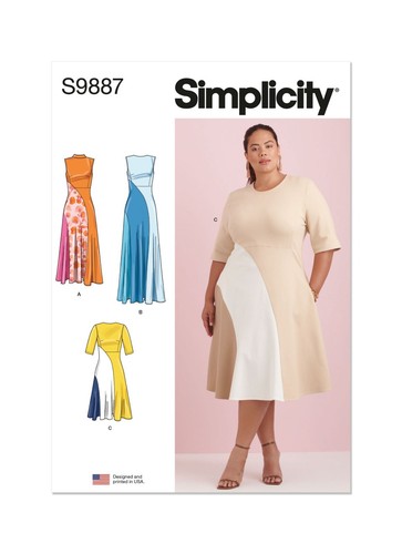 Simplicity 9887 abiti donna - simplicity,