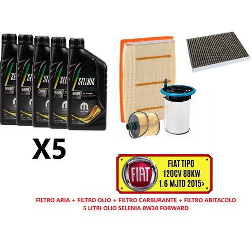 Kit tagliando fiat - fiat, 1.6