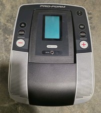 Console display ellittica