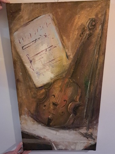 Boscolo quadro olio - olio, su