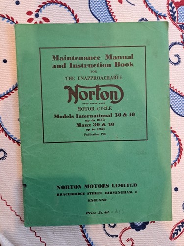 Norton international manx - norton,