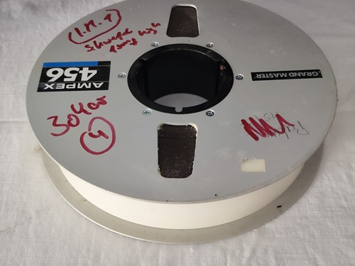 Bobina nastro audio ampex 456 - ampex,