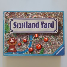 Scotland Yard Ravensburger 1983 Gioco Da Tavolo Completo