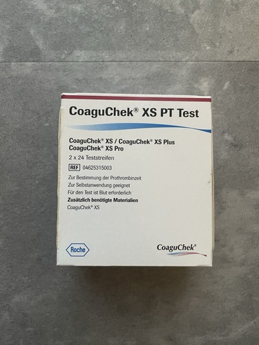 Coaguchek test pst - coaguchek,