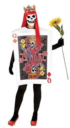Costume regina carte - costume, di