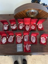 Serie Waterford 12 giorni di Natale 1982, 1985-1995, più un extra del 1984