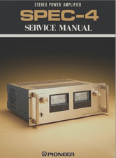 Pioneer SPEC-4 Amplificatore