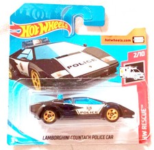 Hot Wheels Lamborghini Countach Police Car