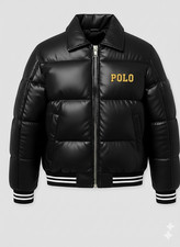 Polo Puffer Uomo Vera Pelle di