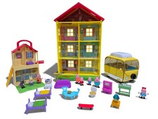 Peppa Pig Fantasia Famiglia Casa Playset Luci Suoni 2° Casa Camper Van 8 Fig ++