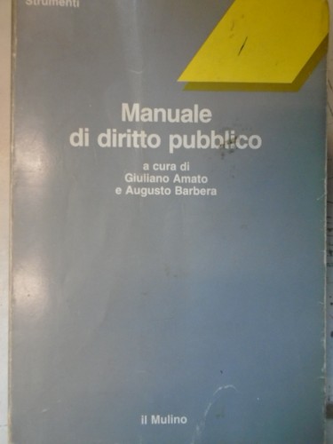 Manuale diritto pubblico - manuale,
