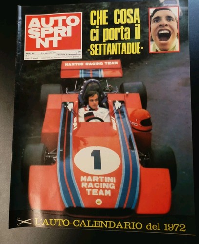 Autosprint anno 1972 - 1972,