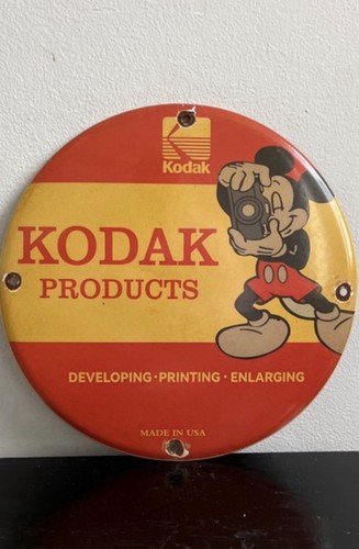 Insegna smaltata kodak - insegna,