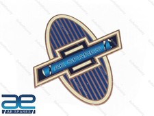 Per Antico Chevrolet Emblema Con Logo 1930?S Radiatore Griglia Distintivo Gec