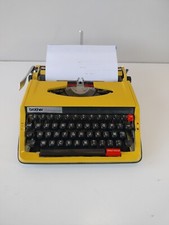 Macchina da scrivere Brother Deluxe 850TR  Vintage 1970 Funzionante