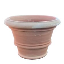 Vaso fioriera doppio bordo in terracotta Toscana Umbria resistente al gelo mano