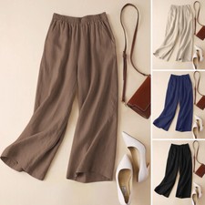 Pantaloni harem tinta unita