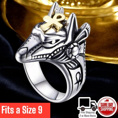 Anello uomo egiziano - egiziano, ankh