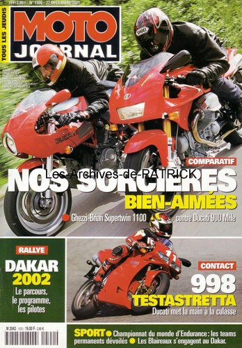 Moto journal 1500 ducati 900 - journal,