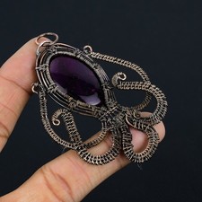 Ciondolo avvolgente filo rame