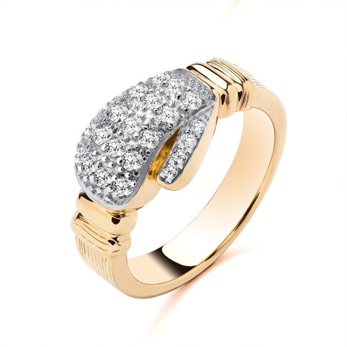 9ct yellow gold - gold, on
