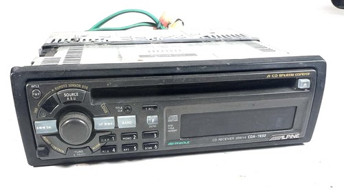 Autoradio vintage alpine - cd,
