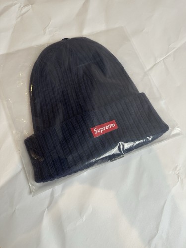Supreme overdyed beanie navy - supreme,