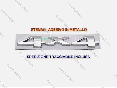 Stemma logo scritta 4x4 - stemma,