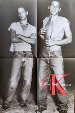 Poster Calvin Klein Jeans Ck Fashion Kate Moss (R7)