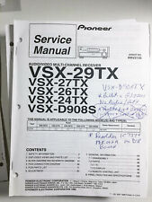 Pioneer VSX -29TX -27TX -26TX