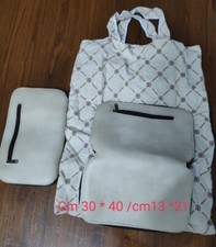 2 Borse Per Spesa Tela Richiudibili A Borsello Simil Pelle