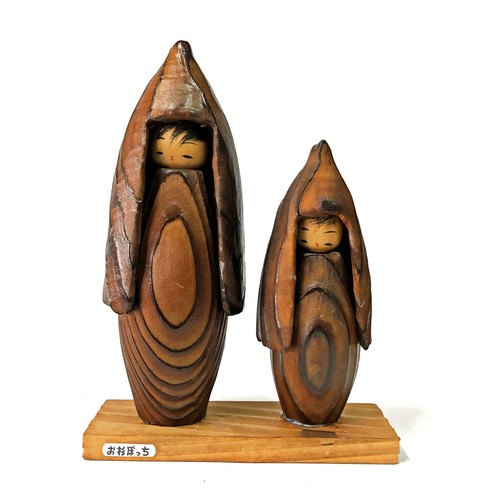 Bambola giapponese kokeshi - giapponese,