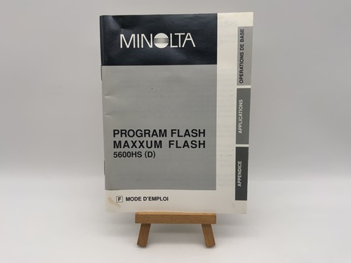 Minolta program flash - minolta,