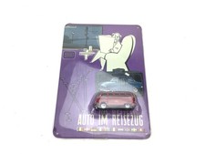 Hümmer H0 modellino auto modello pubblicitario VW Bulli T1 DB con targa in latta IMBALLO ORIGINALE