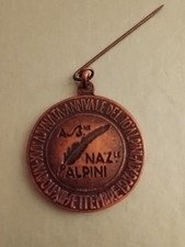 Medaglia Alpini XVII^ Adunata Annuale del 10° Napoli XIII Settembre 1936