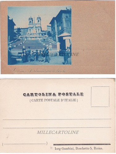 Roma 1900 trinita dei - 1900, trinita'