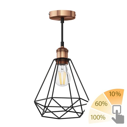 Lampada sospensione vintage - lampada, a