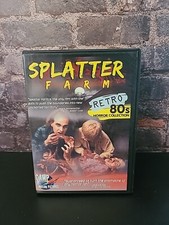 DVD SPLATTER FARM 1987 Cult Horror Movie Film UNCUT Polonia Brothers Rare HTF
