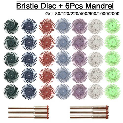 41pz set disco setole - set, radiali
