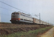 T17V) FERROVIE STATO ORARIO ESTIVO TRENO INTERCITY RAPIDO CAVOUR TORINO E 444