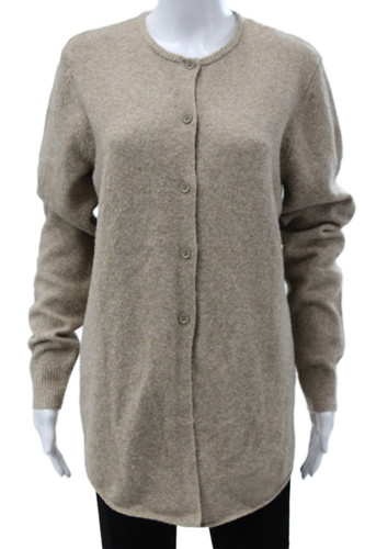 Zara unisex beige button - zara,
